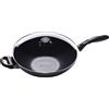 Swiss Diamond HD Classic Wok antiaderente a induzione con coperchio, 12,5 pollici
