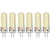 LUCKDANO Lampadina a LED, Confezione da 6 GY6.35 7W AC DC 12V 700Lm Lampadina a Mais da 360 Gradi per Lampade da Tavolo Lampadina a LED (luce bianca)