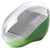 Omada Design Grattugia Formaggio Manuale con Lama in Acciaio Inox Asportabile e Coperchio Salvafreschezza, Lavabile in Lavastoviglie, Linea Trendy