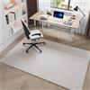 Odot Tappeto Sedia Ufficio Gaming, Studio Tappeto Salvapavimento Antiscivolo Protettore del Pavimento Tappetino per Sedia da Ufficio con Ruote per Parquet Piastrelle (Grigio chiaro,100x120cm)