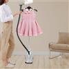 CHIMHOON 2200 W Professional Steam Iron, Standing Garment Steamer - Ferro da stiro a vapore verticale con serbatoio dell'acqua da 3 litri, facile da spostare - Tempo di riscaldamento 60S - Regolazione