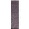 carpetfine Tappeto di lana Gabbeh Uni passatoia Grigio 60x180 cm | Tappeto moderno per soggiorno e camera da letto