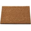 casa pura Zerbino Ingresso Esterno - Tappeto Entrata in Fibra di Cocco Naturale Premium su Misura - 4 Colori e 2 Spessori - Naturale - 17 mm x 100x100 cm
