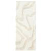 RugVista Ginori, Tappeto, Moderni, 80 x 200 cm, Rettangolare, Pelo lungo, Soggiorno, Camera da letto, Corridoio, Lavabile solo a secco, Off Bianco