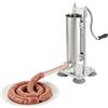 Duoruameng Macchina di riempimento per salsiccia, 3 l, manuale con 6 misure, per salsicce fatte in casa