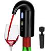 JOQINEER Aeratore e versatore elettrico per vino,decanter portatile con un solo tocco