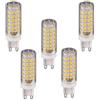 TECNOLUX EURO Lampadina LED G9 220 V 3000 K luce giallo 9 W (5 unità)