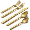 Alata Cube Gold Satinato posate