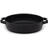 Luchetti K575 tegame antiaderente professionale - Con maniglie integrate e presine in silicone - Utilizzabile anche in forno (Per Induzione, 40cm)