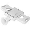 Fockety Stampo per Pressare Hamburger, Pressa per Hamburger in ABS Antiaderente, Pressa per Hamburger in Plastica per Riempitrice di Salsicce Tritacarne per Riempitrice di Salsicce