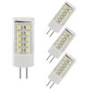 DLEDMOP 4PCS G4 LED Lampadina 9W Lampade LED G4 900LM AC110V/220V 7W 5W Luce Bianca Calda 3000K Non Dimmerabile Angolo Di Fascio Di 360 ° 3W-220V Bianco Caldo