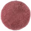 PANA Vienna Premium Bath Mat (70cm Ø rotondo) - Tappetino da bagno a pelo lungo - Tappetino per doccia - Tappeto per WC - Antiscivolo e assorbente - SENZA ritaglio per WC - Colore: Bacca
