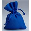 PIANETA CONFETTI Set 30 pezzi, Bomboniera sacchetto stoffa iuta 10x13, portaconfetti (ck7022-30) (BLU)