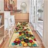 LIJIAO Tappeto cucina Passatoia 60 x 210 cm Antiscivolo e Lavabile Tappeti Cucina, Tappeti da Cucina con Retro Antiscivolo per Cucina, Soggiorno, B