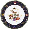 KASANOVA Sottopiatto natalizio 32,5 cm Regali blu