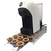 SELF CAP SELFCAP CASSETTO PORTA CAPSULE PLEXIGLASS MADE IN ITALY CON PORTA MACCHINA CAFFE' PER LAVAZZA A MODO MIO