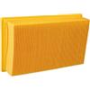 vhbw 1x filtro a pieghe piatte compatibile con Hilti VC-20, VC 40 UM, VC-40, VC 20 UM aspirapolvere umido/secco - Elemento filtrante