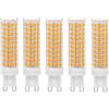 Generic Lampadine LED G9 12W Sostituzione 100W Risparmio energetico Senza sfarfallio Non dimmerabile 1200LM Per illuminazione domestica lampadari plafoniere camera letto cucina(Natural White 4000K,5pack)