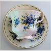 AngiesStrickZauber Tazza da collezione/Royal Albert/Luglio/Fiore del mese / 1 tazza e 1 piattino/Grande/Originale/Bone China