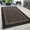 Paco Home Tappeto Per Esterno Da Balcone Terrazzo Tappeto Cucina Moderno Boho Orientale, Dimensione:120x160 cm, Colore:Antracite