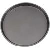 VONCYKI Teglia for pizza antiaderente Teglia da forno for pizza in acciaio al carbonio Piastra for pizza rotonda poco profonda Teglia for arrostire Strumenti di cottura Teglia Forno(29cm)