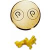 Emporio Bertinato Giuseppe Trafila in bronzo per Pasta formato Giglio Riccio per macchina pasta fresca professionale La Fattorina 1,5kg compatibile con FIMAR MPF 1,5