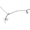 Helen de Lete S925 - Collana in argento sterling con collo a rondine e Argento, cod. 8E1241324E
