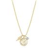 Brosway Collana Donna in Acciaio e Cristalli con Simbolo Rosa Dei Venti | Collezione Chakra - BHKL06