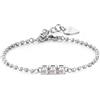 S'Agapõ Bracciale Donna in Acciaio e Zirconi | Collezione Dazzly - SDZ23