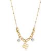 Brosway Collana Donna, Collana in Acciaio e Cristalli con Simbolo Quadrifoglio | Collezione Chakra - BHKN164