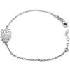 Damiano Argenti Bracciale con Gufo Portafortuna in Argento Sterling 925 Argento