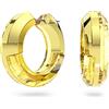 Swarovski Lucent Orecchini a Cerchio, con CristalliSwarovski e Chiusura in Alluminio, Giallo