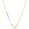 Brosway Collana Donna, Collana in Acciaio e Cristalli | Collezione Ribbon - BBN10