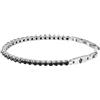 Maserati Jewels Bracciale Uomo in Acciaio, zirconi, IP nero - JM222AVC04
