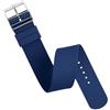PNESHGTT Compatibile con Tudor Black Bay FXD serie M25707 M79363N cinturino in caucciù fluorurato 20mm 21mm 22mm in Omega IWC Rolex(Blue Silver,21mm width)