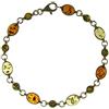 Bracciali - Cozmos Bracciale donna in ambra naturale baltica e argento 925-20cm