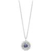PERIMADE Collana con proiezione di immagini personalizzate con foto all'interno, con testo personalizzato e amore in 100 lingue con ciondolo a forma di girasole, regalo commemorativo personalizzato