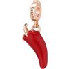 Rosato Charm Donna In Argento Con Simbolo Cornetto | Collezione Storie - RZ004