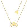 Couture Kingdom Ciondolo Disney Cenerentola in argento Sterling placcato oro