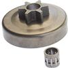 IVOOJA Tamburo frizione 3/8-6T adatto per motosega Efco 136 136s 137 140 141 141S MT3600 MT3700 MT3710 MT3750 MT4000 MT4100S MT451e MT4510