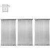 SafBbcue Zljiont Set di 3 griglie di cottura in acciaio inox per Charbroil 463242715, 463242716, 463276016, 466242715, 466242815