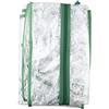 Marooma Mini copertura di ricambio per serra, 3 ripiani in PVC trasparente, impermeabile, per giardino, vaso da fiori da giardino, per interni ed esterni (supporto in ferro non incluso)