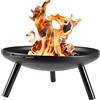 H4L Kynast 613-400214-2 - Braciere, 60 cm, colore: Nero