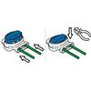 Genisys Morsetto di connessione Cavo Compatibile Ambrogio ® connettore Riparazione Filo per Robot rasaerba Zucchetti ® | Impermeabile, Contenuto:10x314