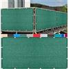CAQXAQP Verde scuro Rete Ombreggiante,1.8mx4m Telo Ombreggiante Occhiellato 180g/m², Traspirante e 90% Anti UV,per Giardino, Pergola, Balcone Privacy e Terrazzo Protezione Solare