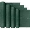 LZQ Tessuto ombreggiato, 150 g/m², in HDPE, resistente ai raggi UV, resistente alle intemperie (verde, 1,8 x 10 m)