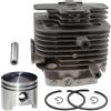Realman 531007735 531007736 Kit pistone cilindro da 40 mm per Husqvarna 142R 142RB 142RJ 152R 152RB 152RJ 143R 153R Jonsered GC2042 GC2052 decespugliatore