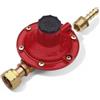 Briconess.com Regolatore Gas Bassa Pressione taratura 20-60 mbar Attacco Dado Italiano Uscita portagomma gpl