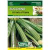 Sicignano Casalinghi Ingrosso Casalinghi Sicignano | Semi Zucchino Striato d'Italia, Frutto Allungato 22-25 cm, Marezzato Verde e Arancione, Busta Extra - 2 Confezioni da 4.3g, Pianta a Ciclo Precoce