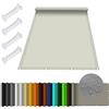 KOUDU Vela Ombreggiante Tenda 1.6 x 3 m Impermeabile, Rettangolare Triangolo Rettangolo con Occhielli 185gGSM Oxford per Esterno, Giardino e Terrazza, Avorio